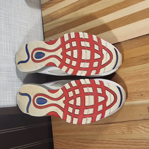 Nike Air Max 97 All Star Jersey, Red White Blue, Sneakers - Picture 5 of 6